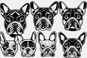 french bulldog tattoo idea