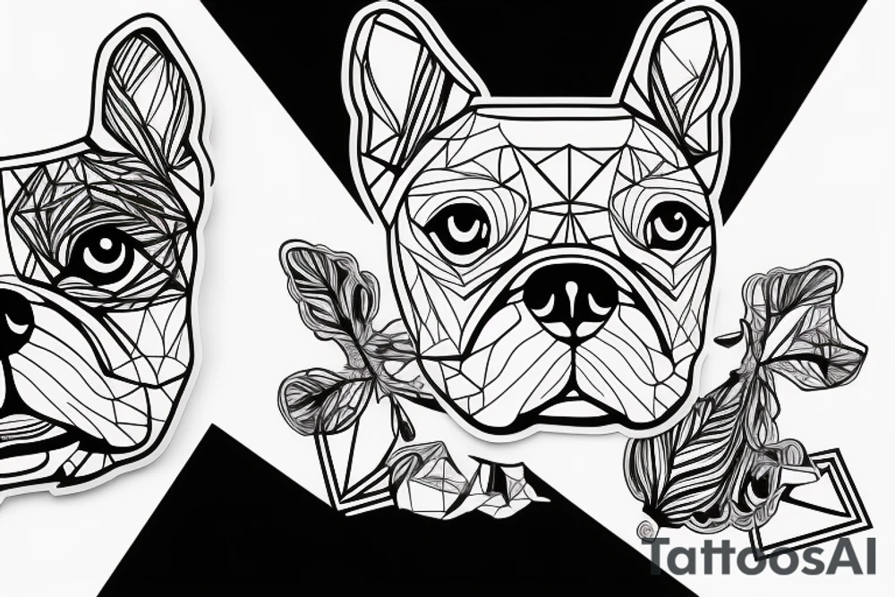 french bulldog tattoo idea