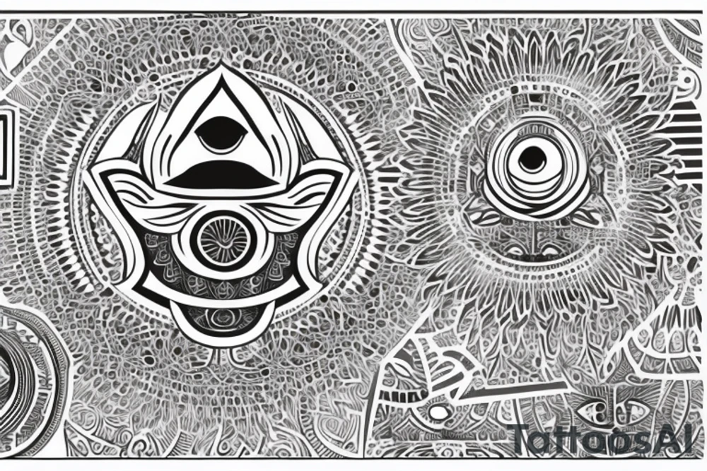 hamsa tattoo idea
