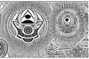hamsa tattoo idea