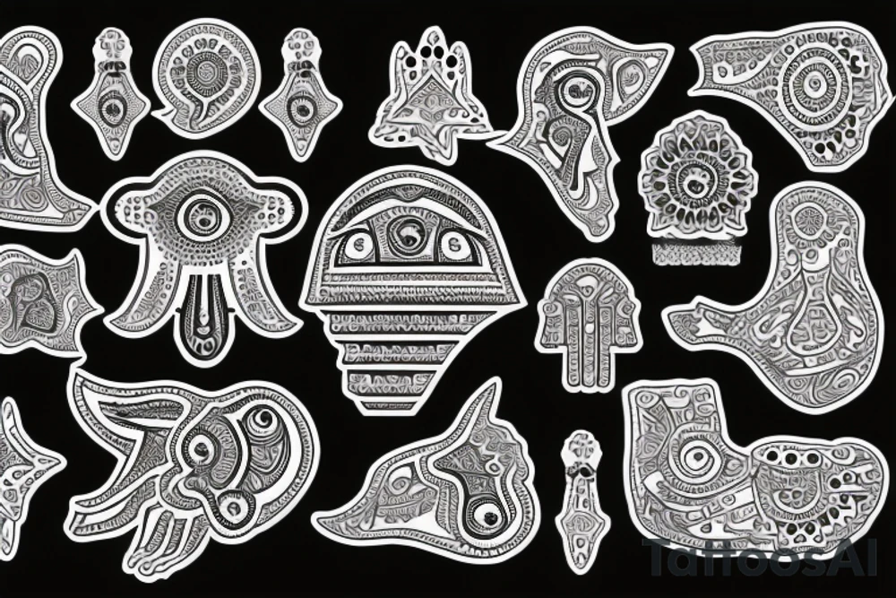 hamsa tattoo idea