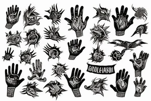 the hand of god tattoo idea