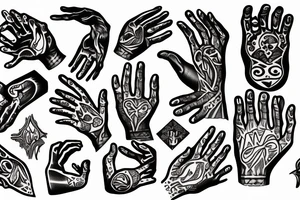 Hand of Fatima tattoo idea