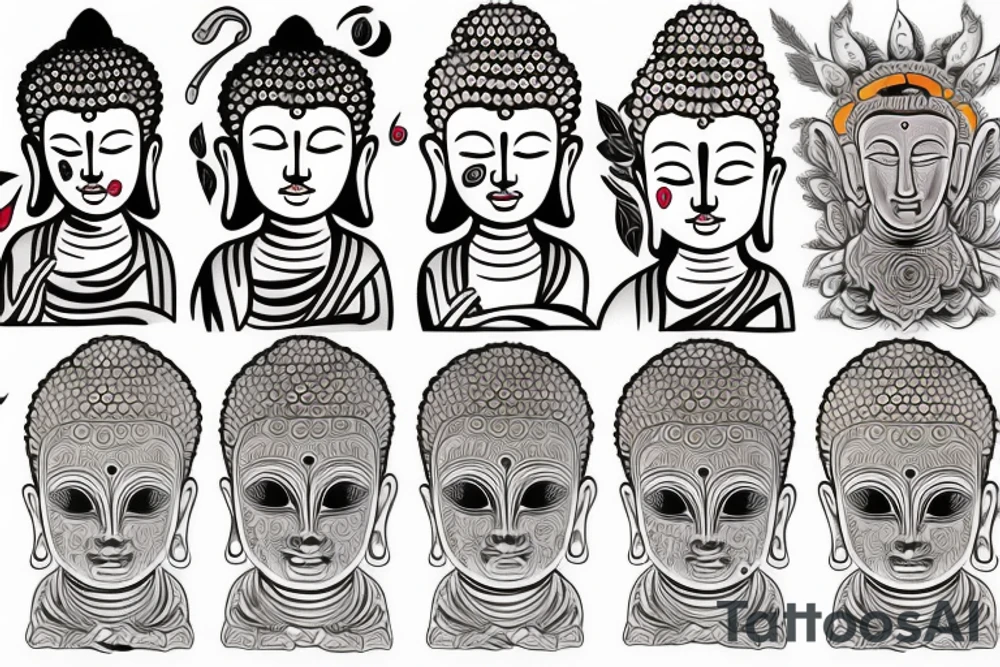 buddha tattoo idea