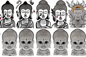 buddha tattoo idea