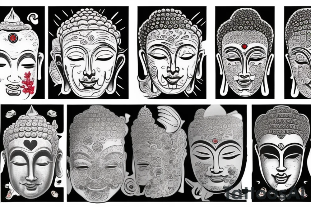 buddha tattoo idea