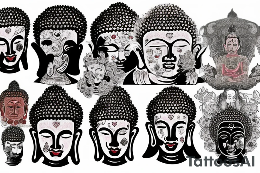 buddha tattoo idea