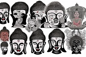 buddha tattoo idea