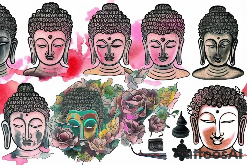 buddha tattoo idea