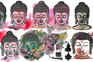 buddha tattoo idea
