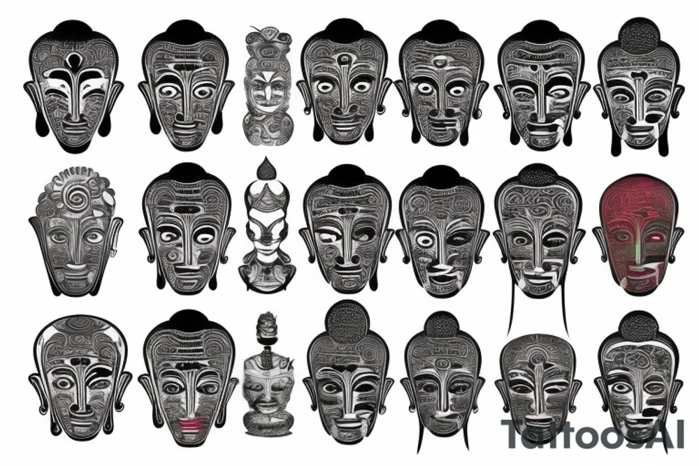 buddha tattoo idea