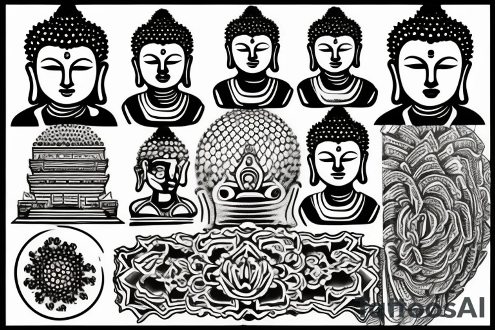 buddha tattoo idea