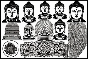 buddha tattoo idea