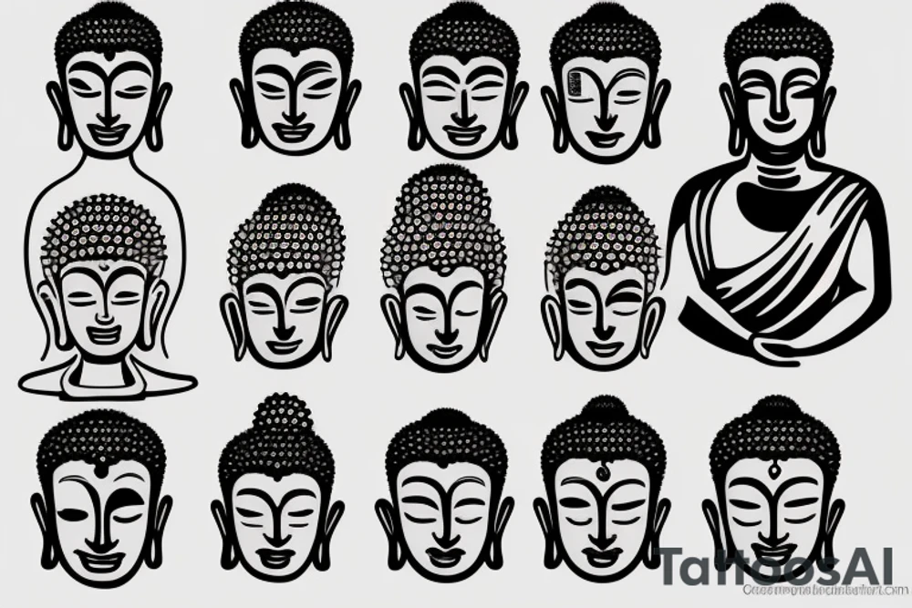 buddha tattoo idea