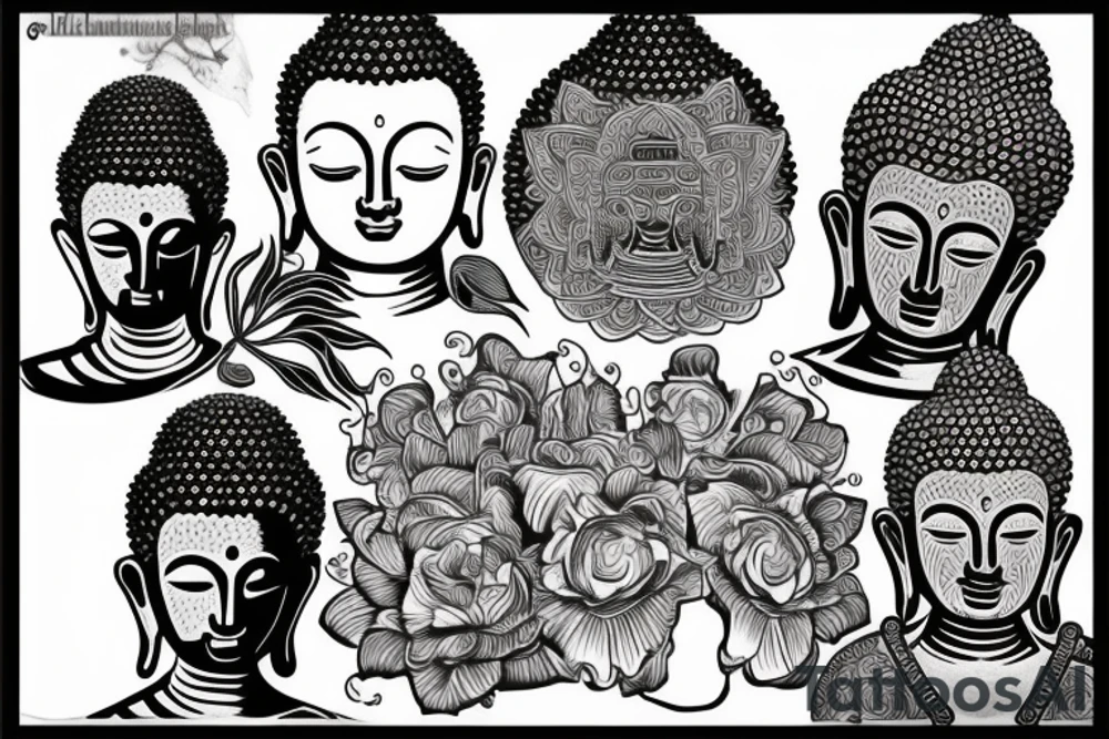 buddha tattoo idea