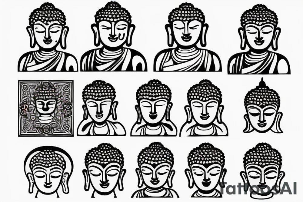 buddha tattoo idea