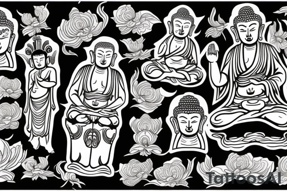 buddha tattoo idea