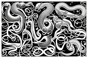 snake tattoo idea