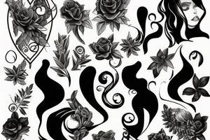 breasts tattoo idea