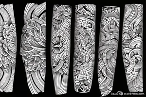 Longue rose avec sa tige et des pétales qui s envolent tattoo idea