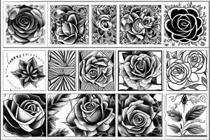 Une Rose avec epine tattoo idea