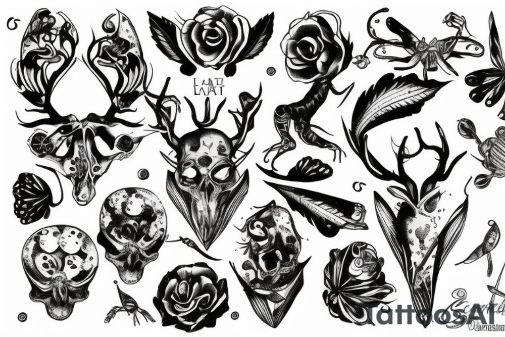 Scarabée avec la Queue qui remonte tattoo idea