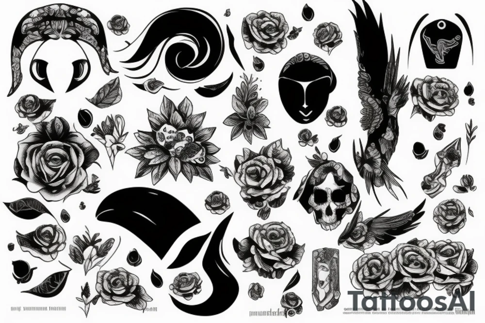 Доберман tattoo idea