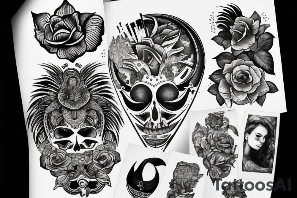 Доберман tattoo idea