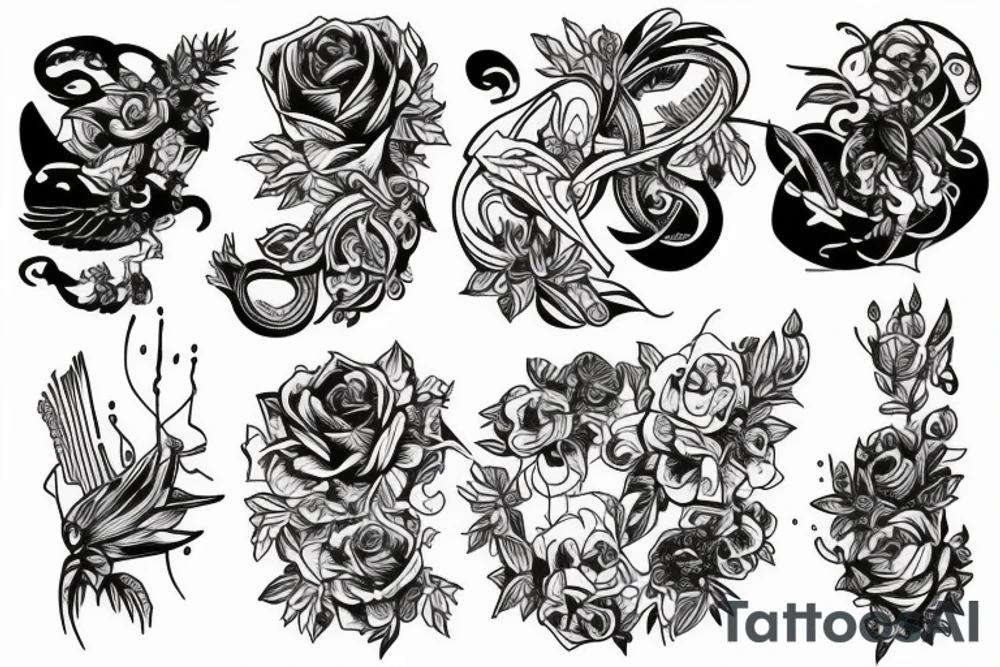 Бог Анубис tattoo idea