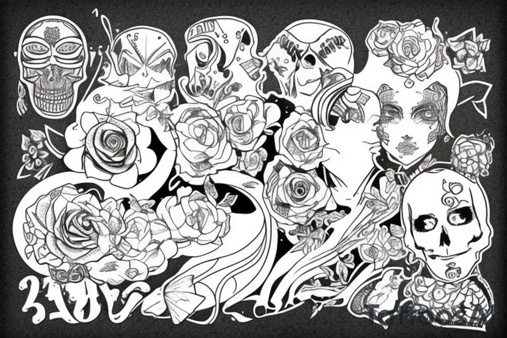 Бог Анубис tattoo idea