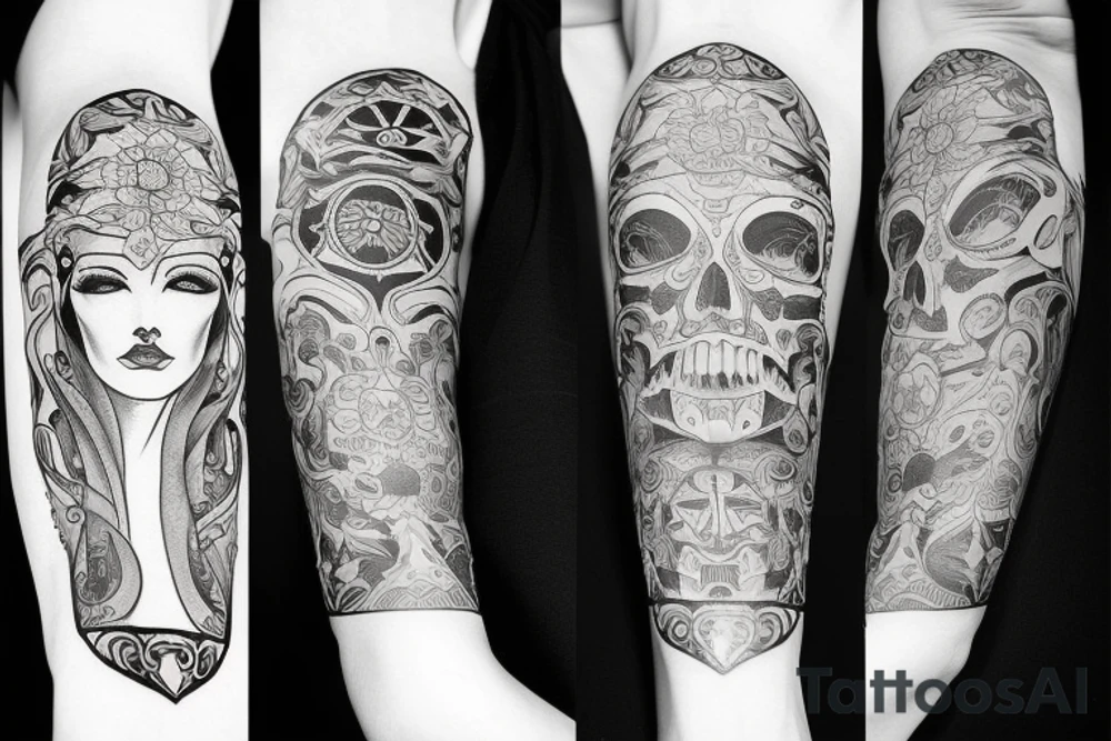 Доберман tattoo idea