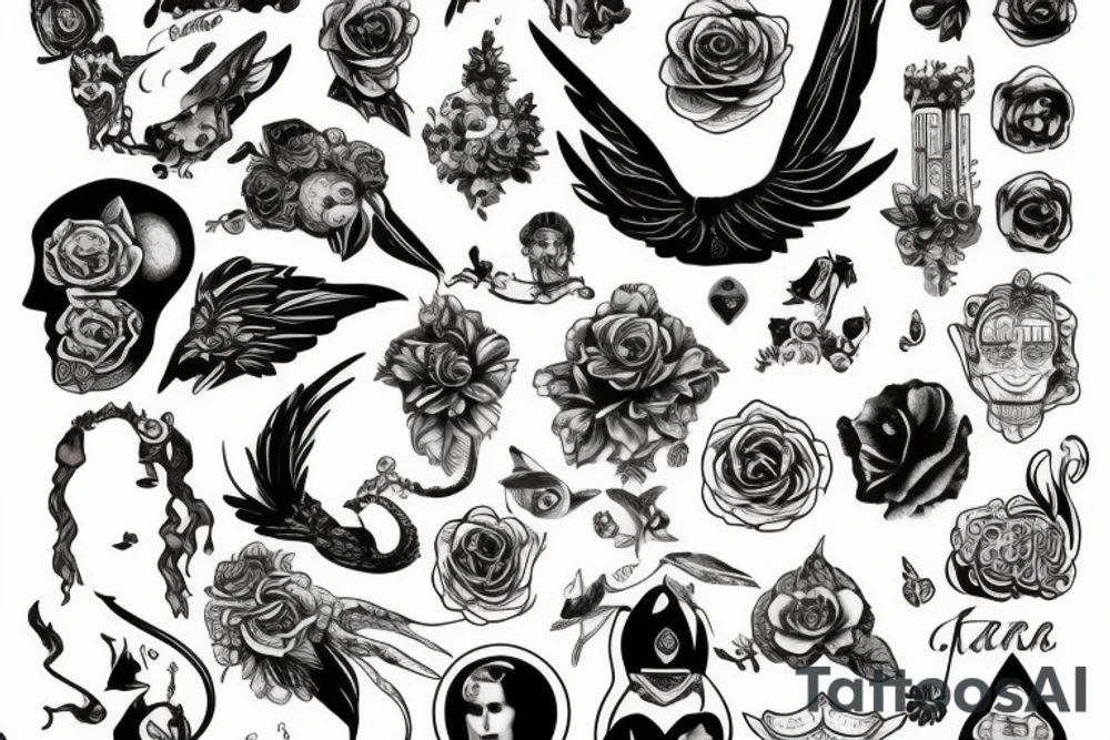 Доберман tattoo idea