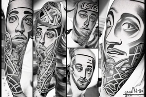 draw me a tattoo in tribute to mac miller tattoo idea