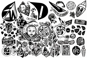 draw me a tattoo in tribute to mac miller tattoo idea