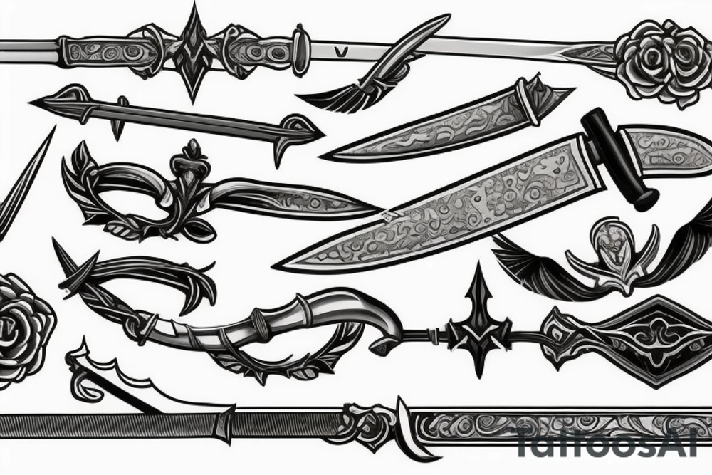 Sword tattoo idea