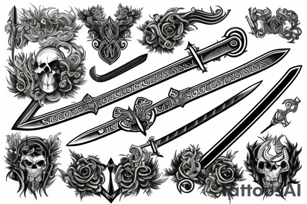 Sword tattoo idea