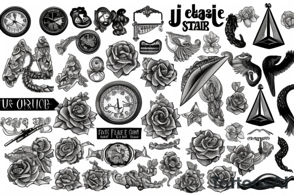 Scales of justice tattoo idea