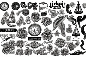 Scales of justice tattoo idea
