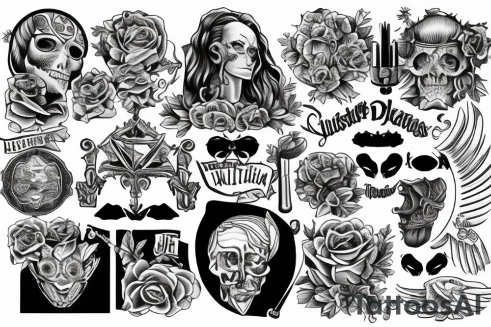 Justitia tattoo idea