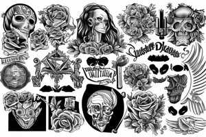 Justitia tattoo idea