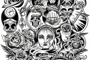 Justitia tattoo idea