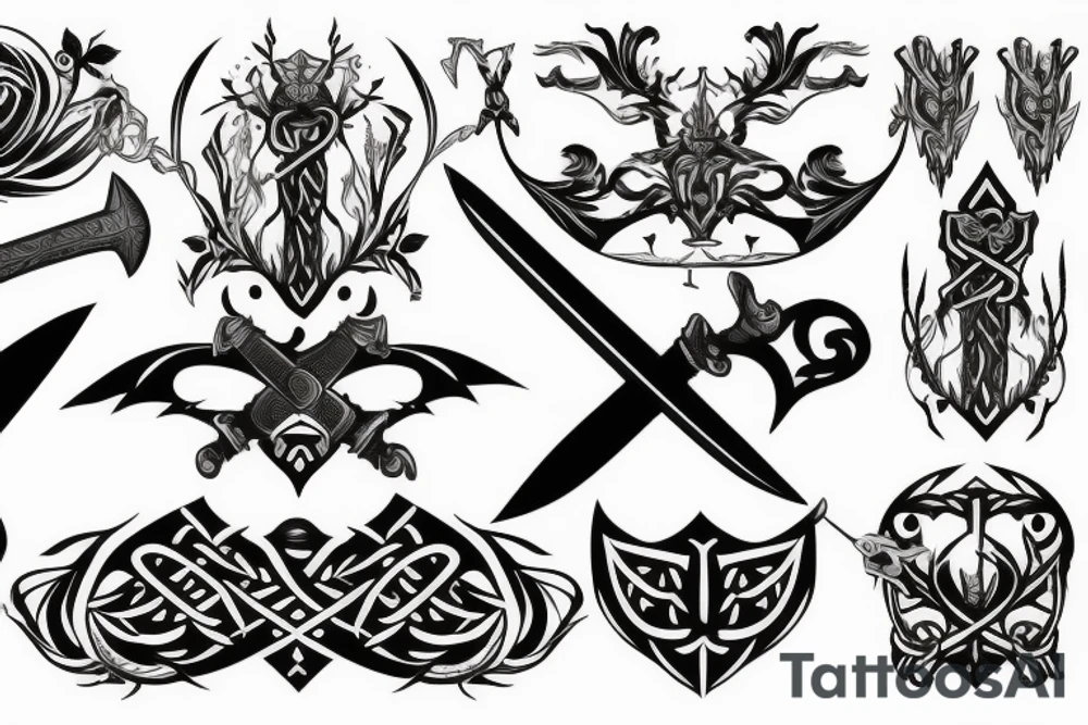 Sword tattoo idea