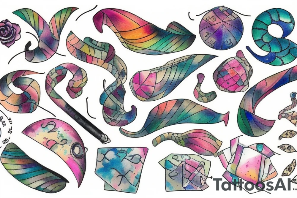 Scales tattoo idea