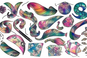 Scales tattoo idea