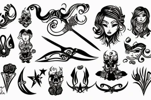 Couteau tattoo idea