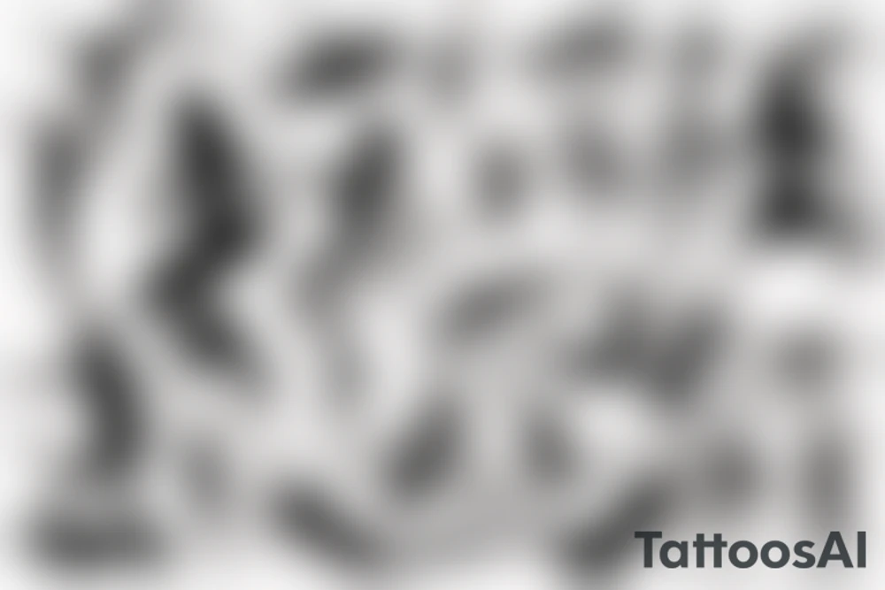 People dancing tattoo idea