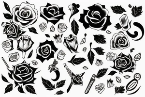 Random stuff tattoo idea