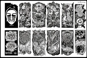 Carte tattoo idea