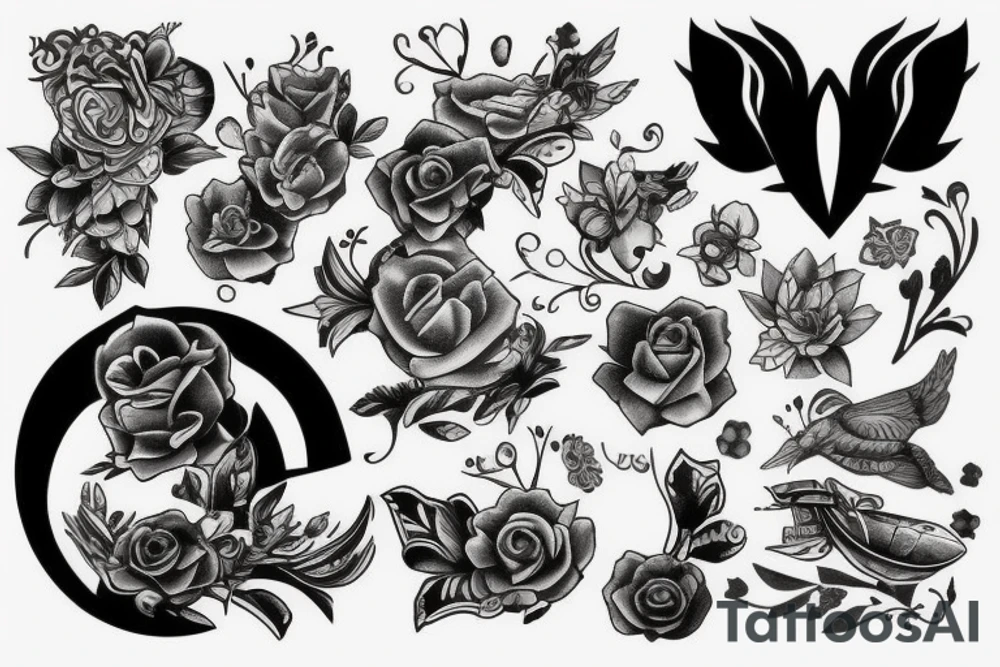 Carte tattoo idea