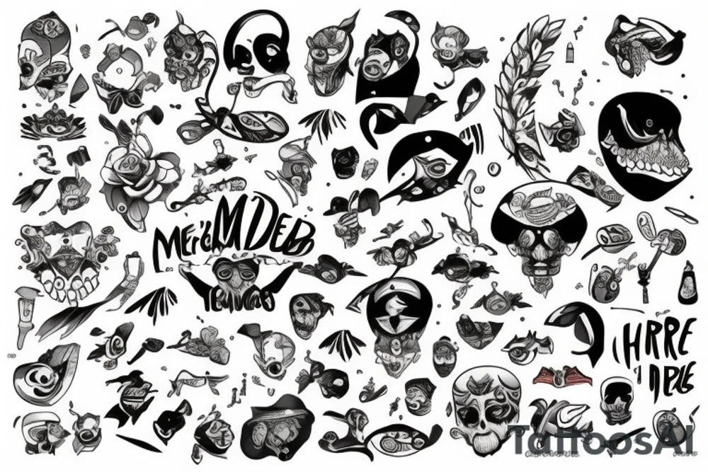 C'est de la merde tattoo idea